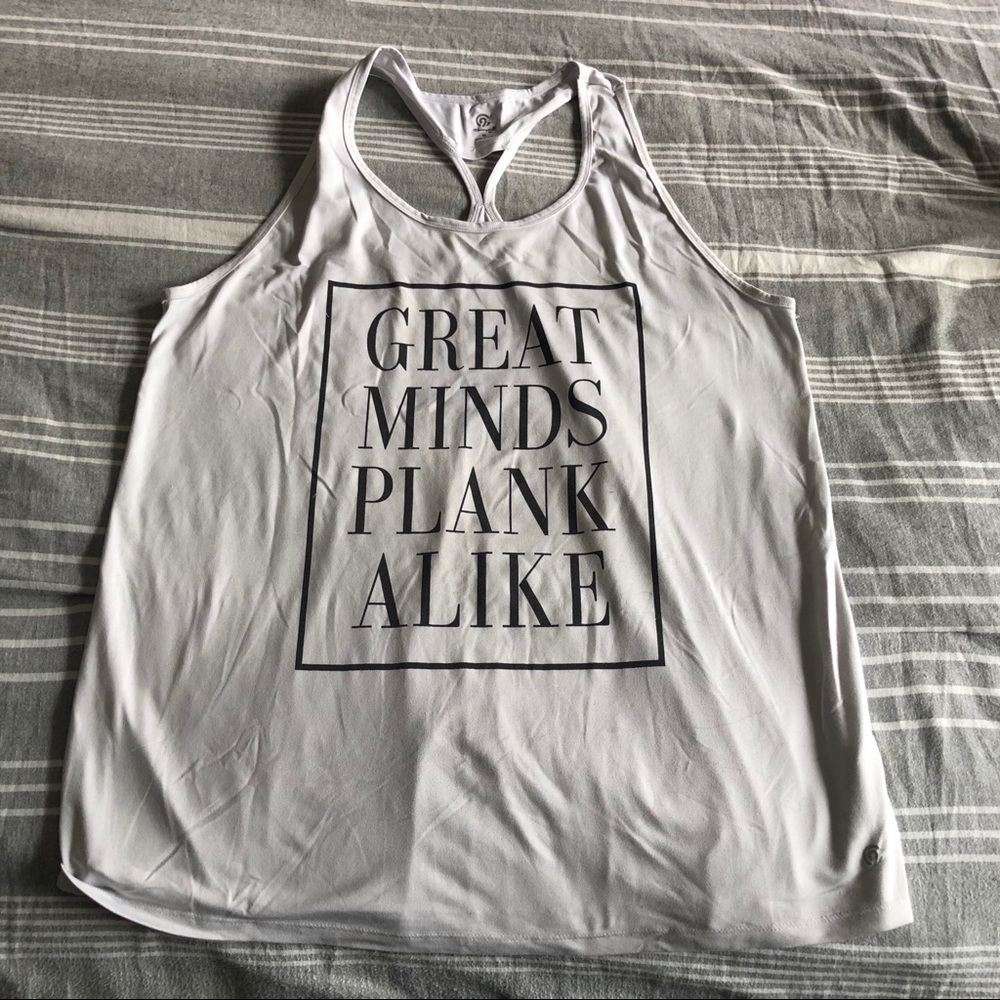 Champion White workout tank XL